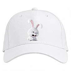 Baseball cap with Print The Secret Life Of Pets Snowball - white