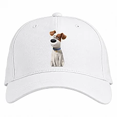 Baseball cap with Print The Secret Life Of Pets Max - white