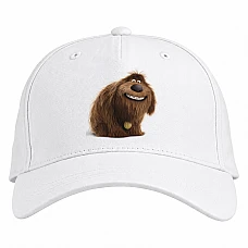 Baseball cap with Print The Secret Life Of Pets Duke - white