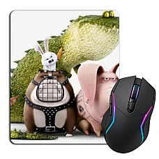 Mouse pad with print The Secret Life Of Pets Enemies