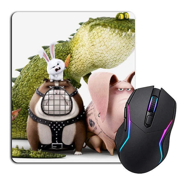 Mouse pad with print The Secret Life Of Pets Enemies