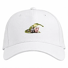 Baseball cap with Print The Secret Life Of Pets Enemies - white