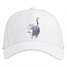 Baseball cap with Print The Secret Life Of Pets You Again - white