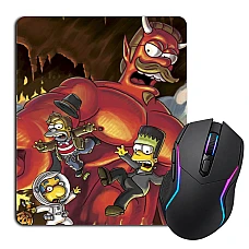 Mouse pad with print The Simpsons Halloween Edition