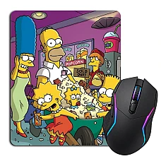 Mouse pad with print The Simpsons Cinema Family