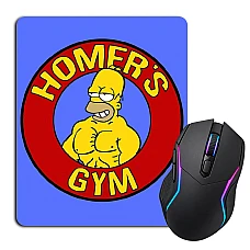 Mouse pad with print The Simpsons Homers Gym