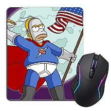 Mouse pad with print The Simpsons Superhero Homer