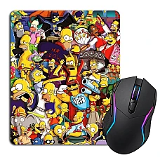 Mouse pad with print The Simpsons Universe