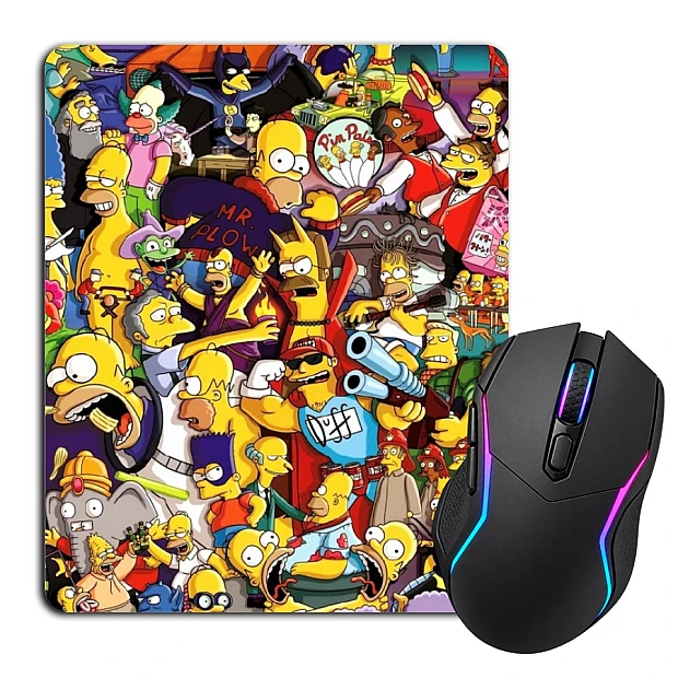 Mouse pad with print The Simpsons Universe