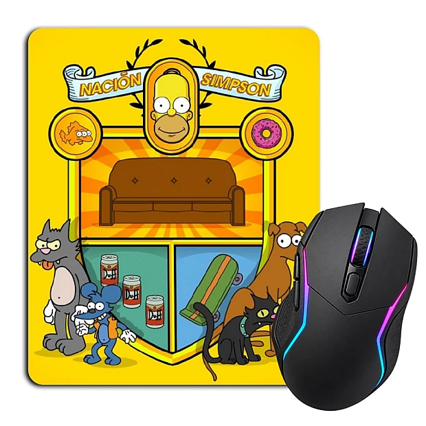 Mouse pad with print The Simpsons Nacion Simpson