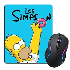 Mouse pad with print The Simpsons Los Simpson