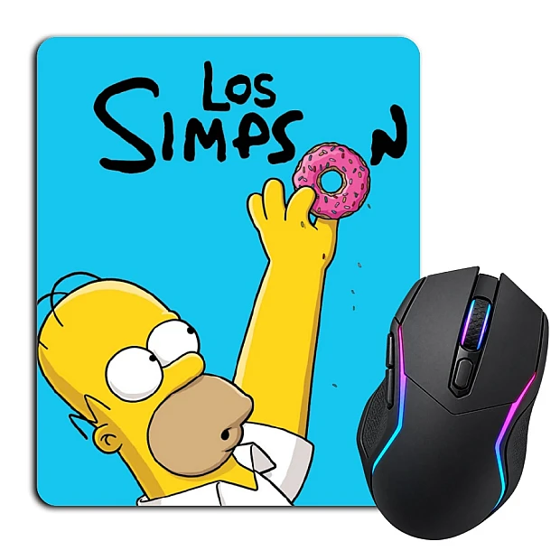 Mouse pad with print The Simpsons Los Simpson