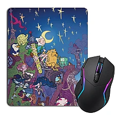 Mouse pad with print Adventure Time Universe