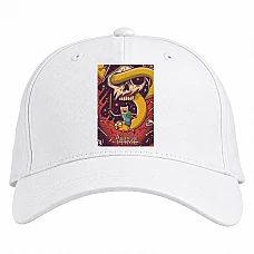 Baseball cap with Print Adventure Time Vintage Version - white