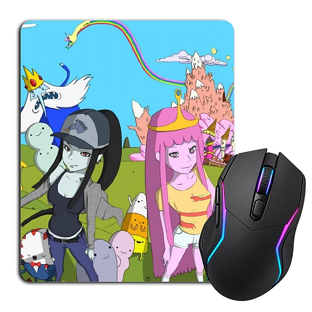 Mouse pad with print Adventure Time Two Princess