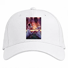 Baseball cap with Print 101 Dalmatians Love - white