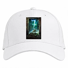 Baseball cap with Print 9 Nine Seventh - white