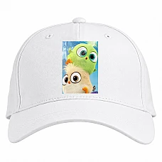 Baseball cap with Print Angry Birds Little - white
