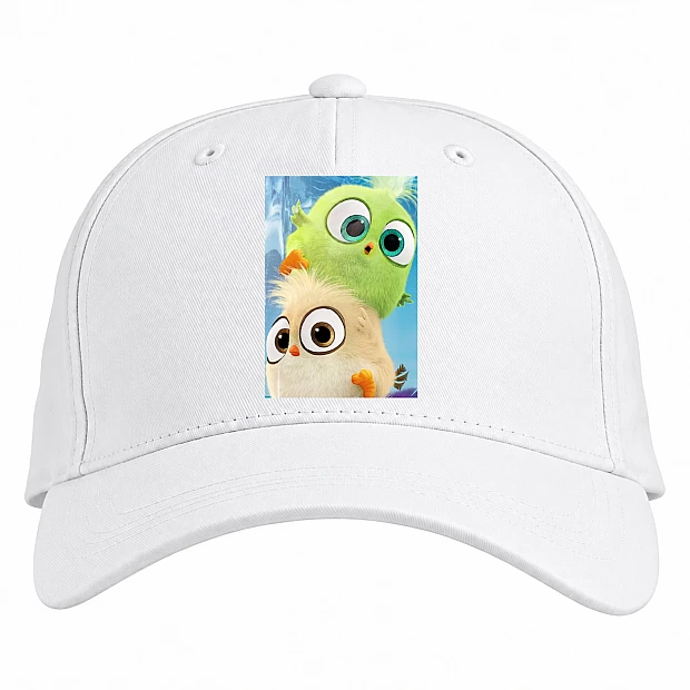 Baseball cap with Print Angry Birds Little - white