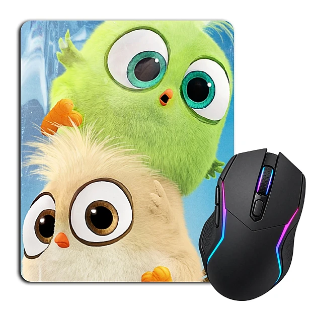 Mouse pad with print Angry Birds Little