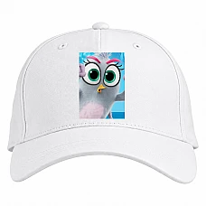 Baseball cap with Print Angry Birds Girl - white