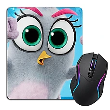 Mouse pad with print Angry Birds Girl