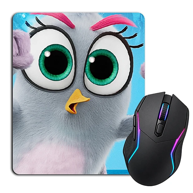 Mouse pad with print Angry Birds Girl