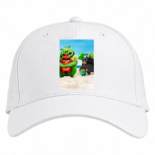 Baseball cap with Print Angry Birds Heroes - white