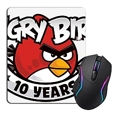 Mouse pad with print Angry Birds 10 Years