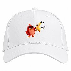 Baseball cap with Print Angry Birds Friends - white