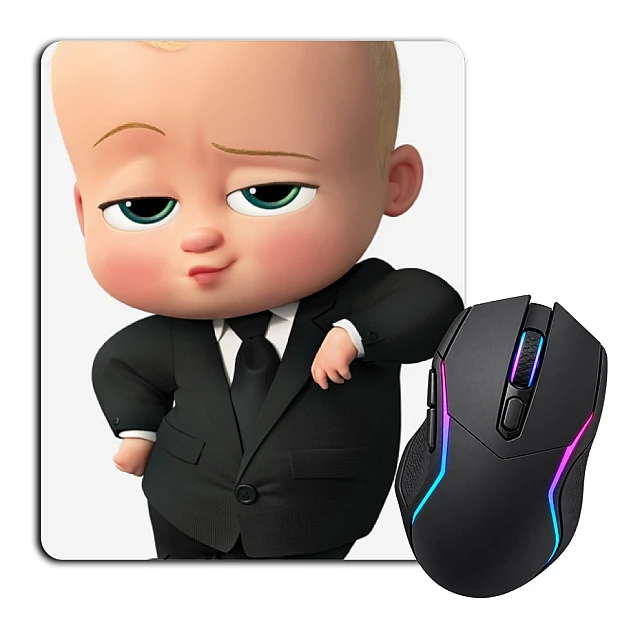 Mouse pad with print Baby Boss Kid