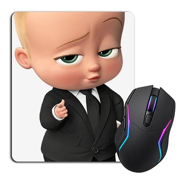 Mouse pad with print Baby Boss Child
