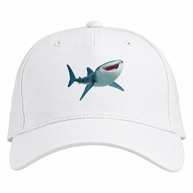 Baseball cap with Print Finding Nemo And Dory Funny Hero - white
