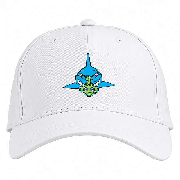 Baseball cap with Print Finding Nemo And Dory Art - white