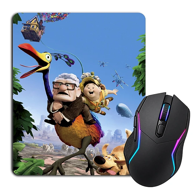 Mouse pad with print Up Main Heroes