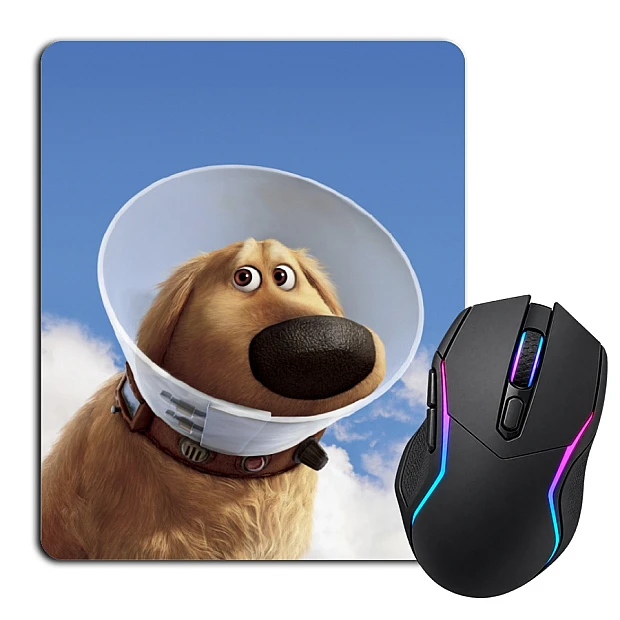 Mouse pad with print Up Dog Dug