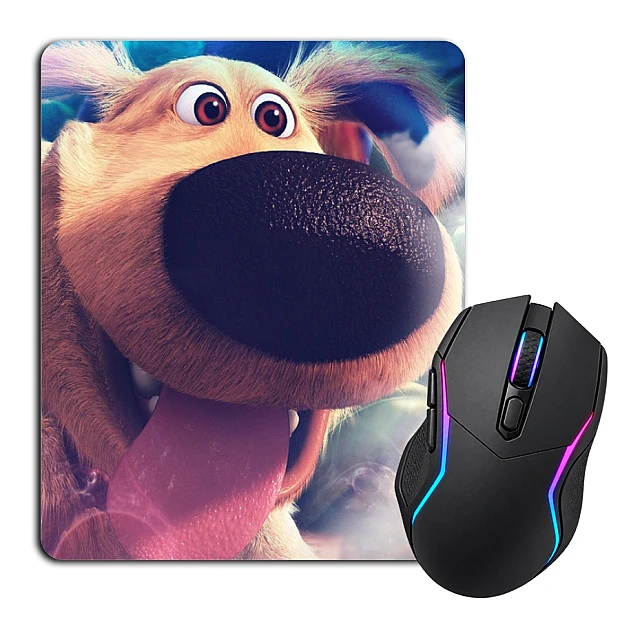 Mouse pad with print Up Funny Dof Dug
