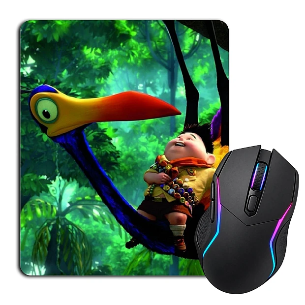 Mouse pad with print Up Beautiful Bird