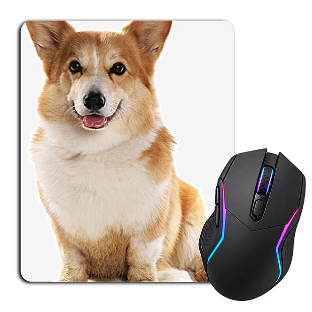 Mouse pad with print Cute Corgi