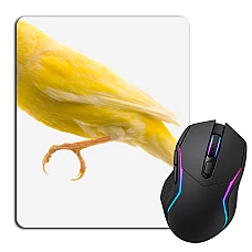 Mouse pad with print Yellow Bird