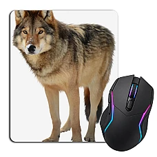 Mouse pad with print Wild Wolf