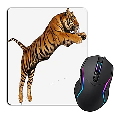 Mouse pad with print Tiger Jumps