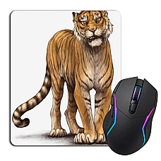 Mouse pad with print Tiger