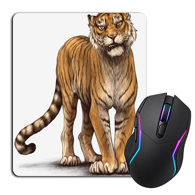 Mouse pad with print Tiger