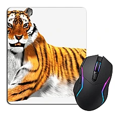Mouse pad with print Big Tiger Lies
