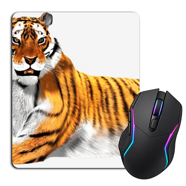 Mouse pad with print Big Tiger Lies