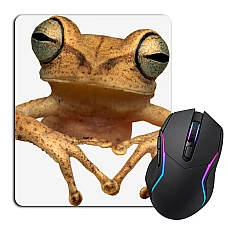 Mouse pad with print Yellow Frog