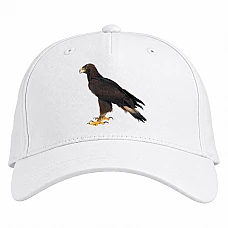 Baseball cap with Print Eagle Stands - white