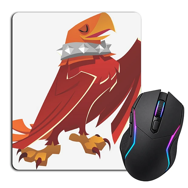 Mouse pad with print Eagle Art