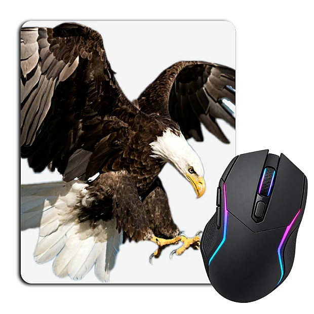 Mouse pad with print Eagle Hunts